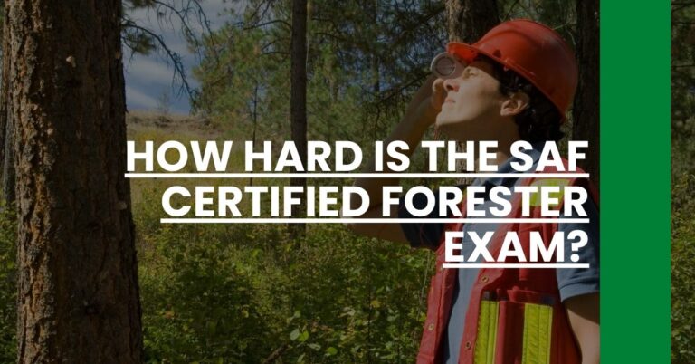 How Hard is the SAF Certified Forester Exam Feature Image